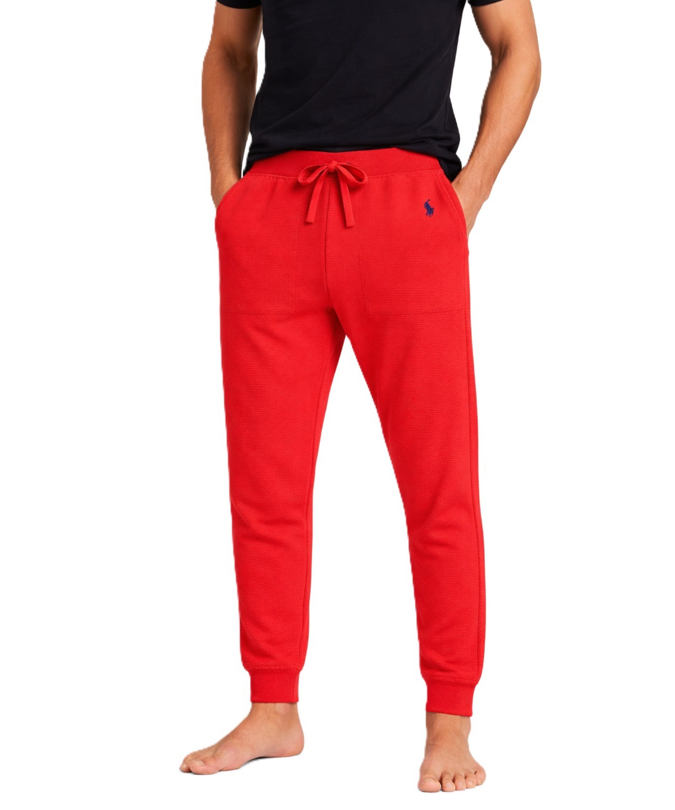 NWT – POLO RALPH LAUREN Men’s Waffle Knit Sleep Jogger Pants : 5 COLS : S – XXL