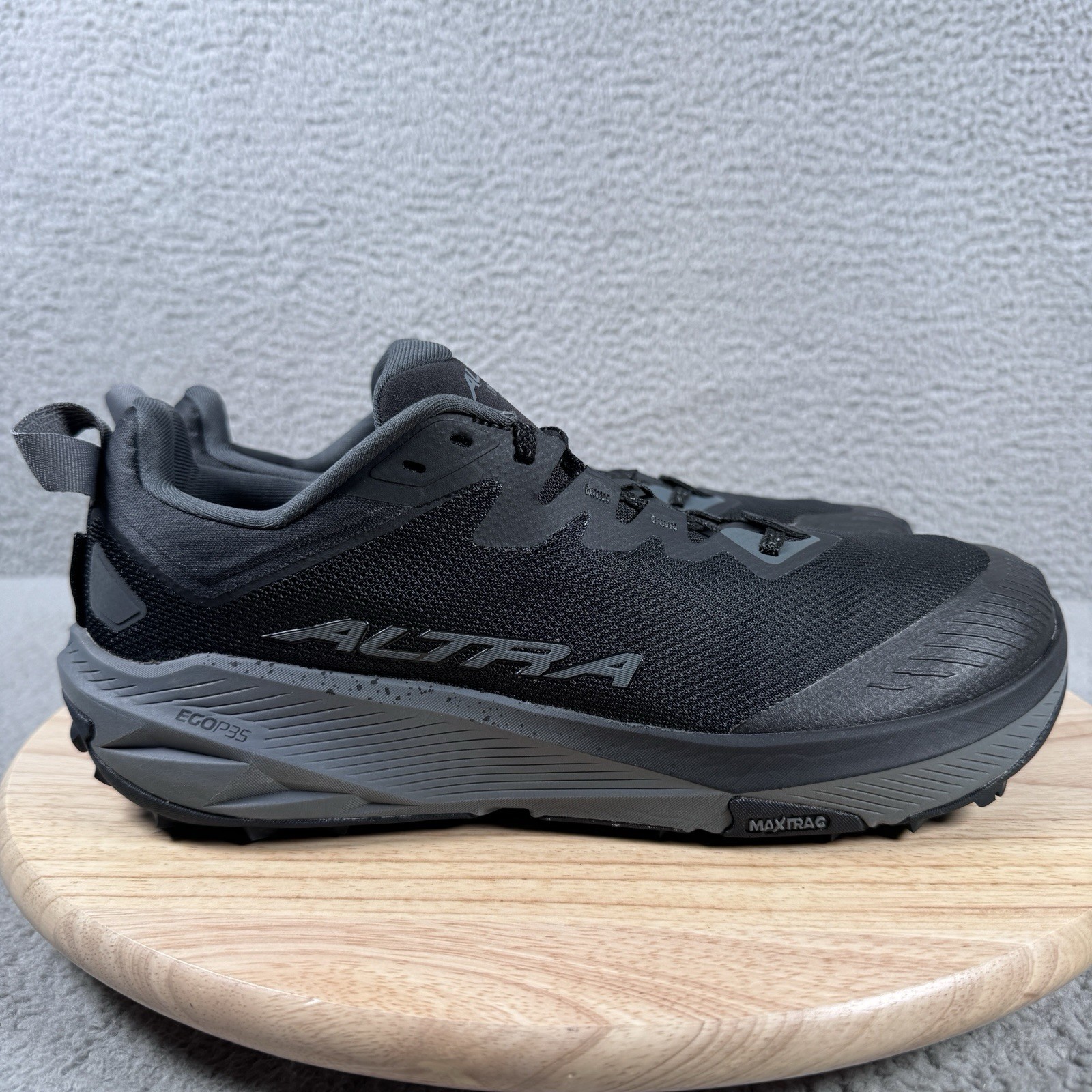 Altra Experience WIld 3 Mens Size 11 Black Trail Running Hiking Shoes 4mm Drop