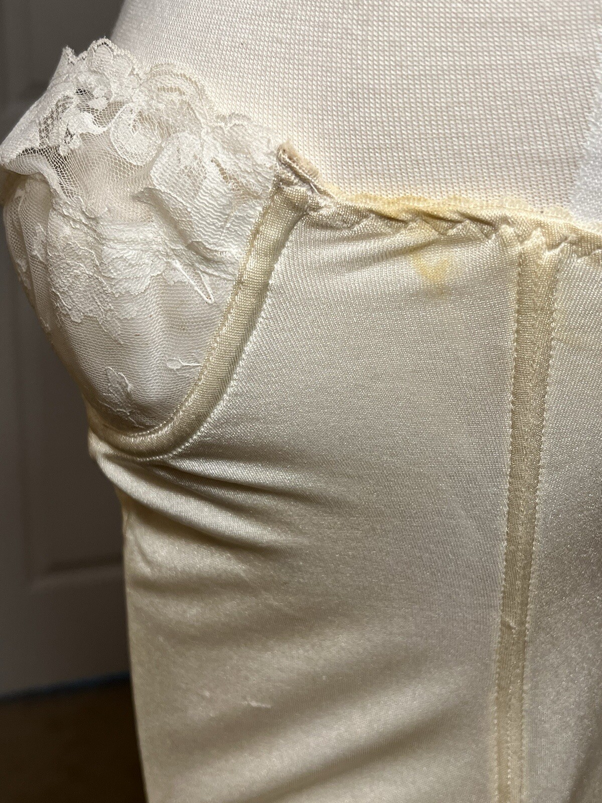 Berlei Multifunctional Torselett Bustier Bra Corset Garter Vintage Lace Sexy