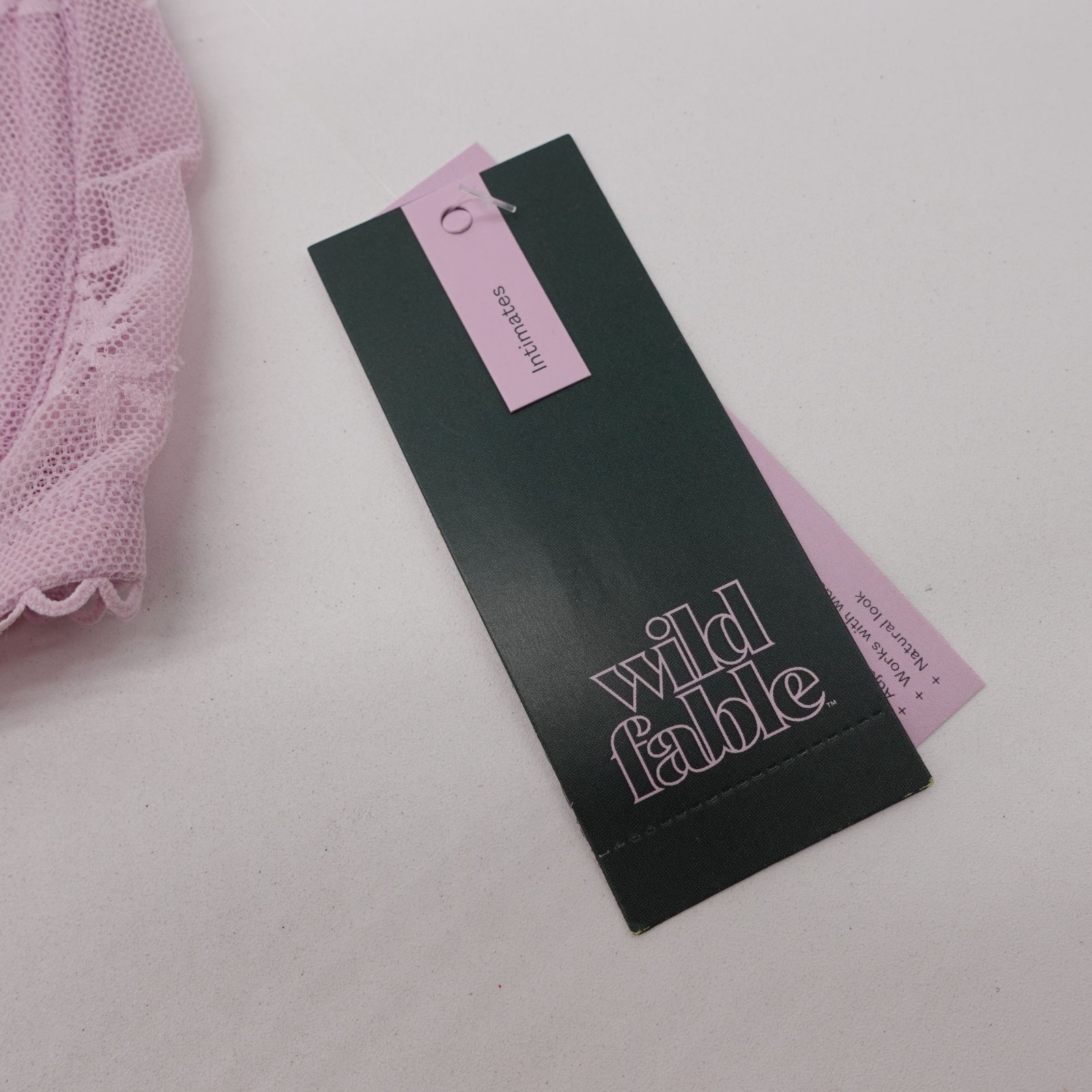 NEW Wild Fable Women’s Lace Unlined Balconette Bra Lilac Purple Size 34C