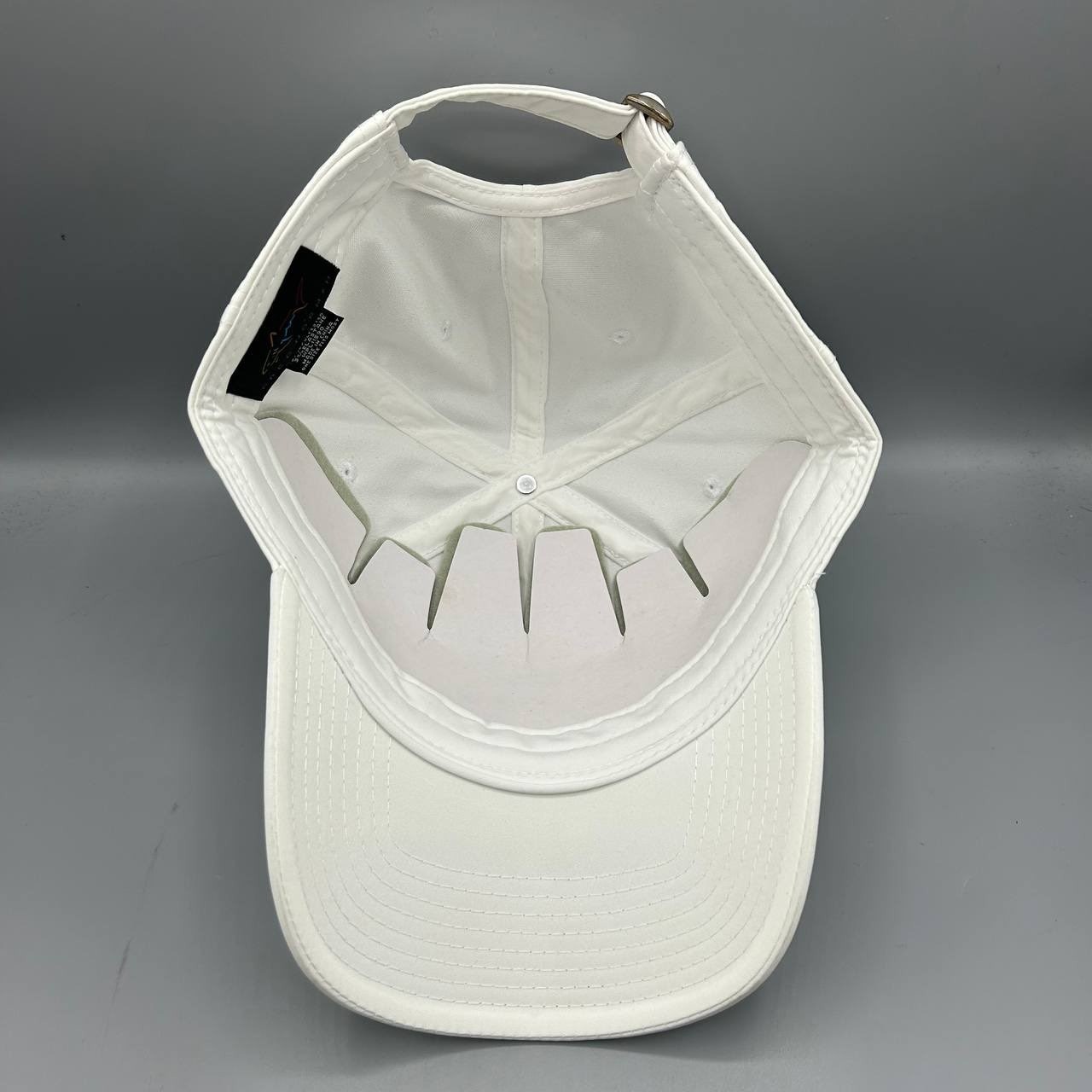 Greg Norman Golf Hat Men White Embroidered Strap Back Cap New
