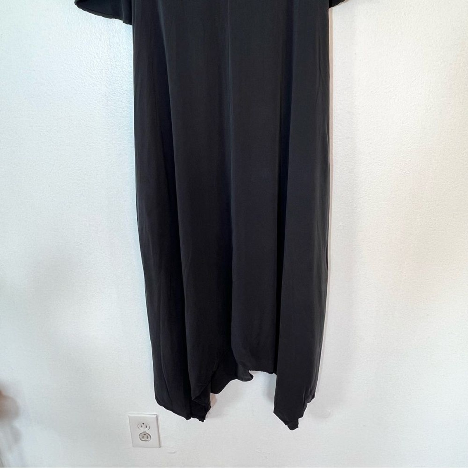 Anthropologie Maeve Georgina Streamlined Silhouette Pockets Midi Dress Sz S