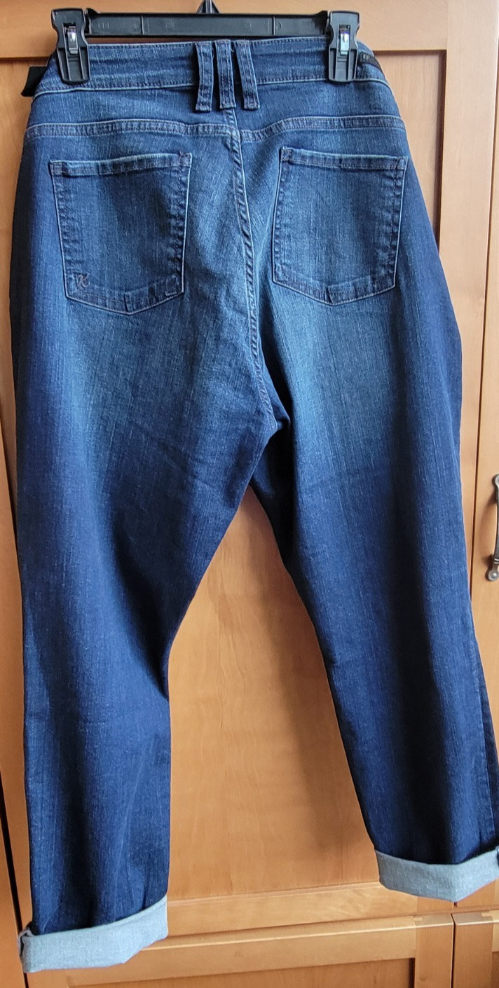 Kut from the Kloth Catherine Boyfriend Jeans NWT Dark Wash Size 16W KP494GQ4N