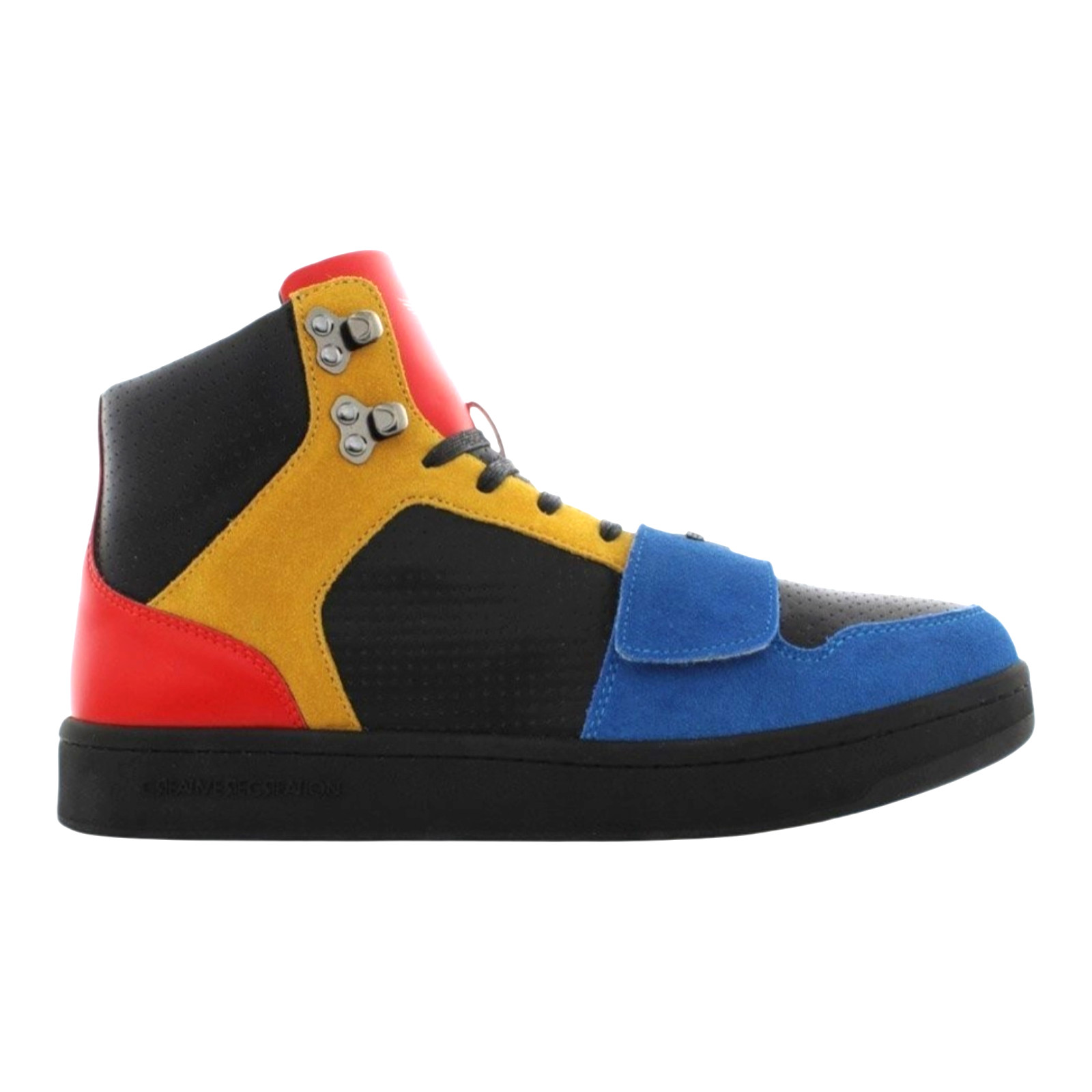Creative Recreation Cesario Lux Men’s Shoes Black / Blue / Gold / Red Size 9.5