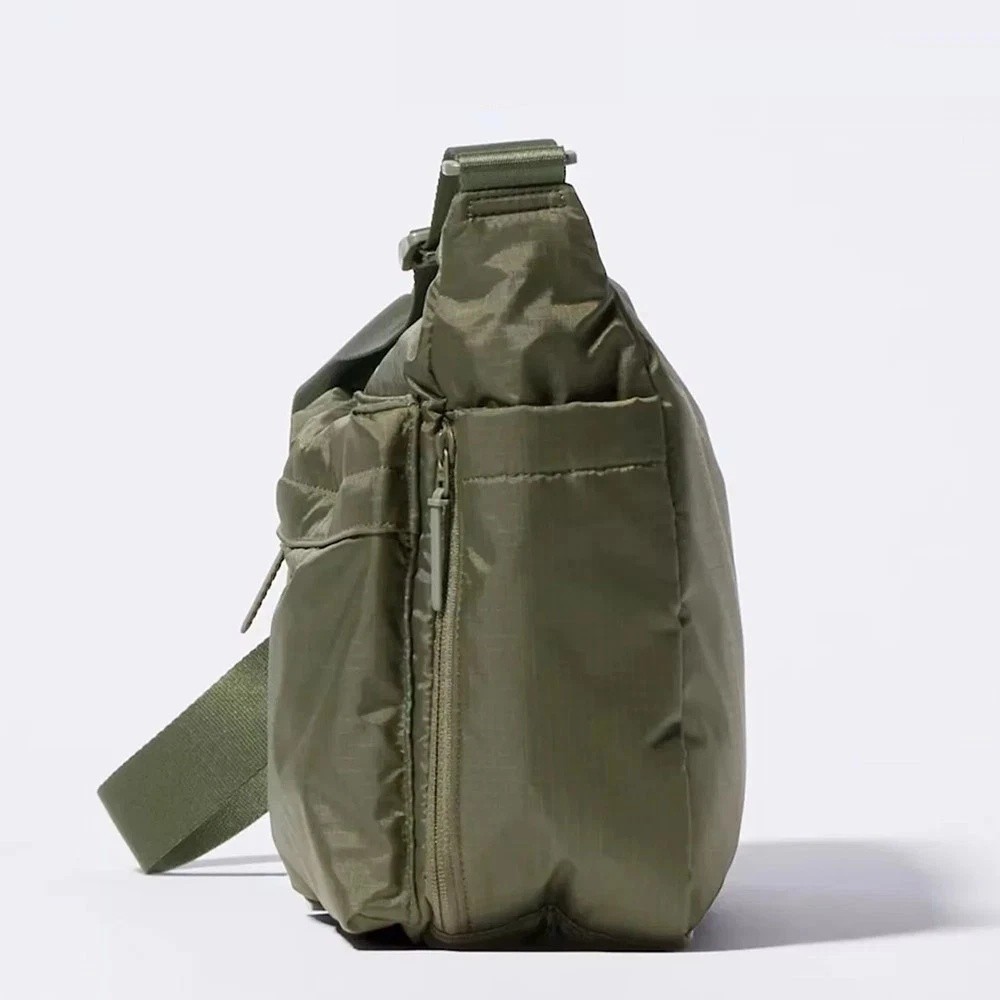 UNIQLO Casual Multi-pocket Messenger Bag Women Fashion Nylon Shoulder Bag Travel