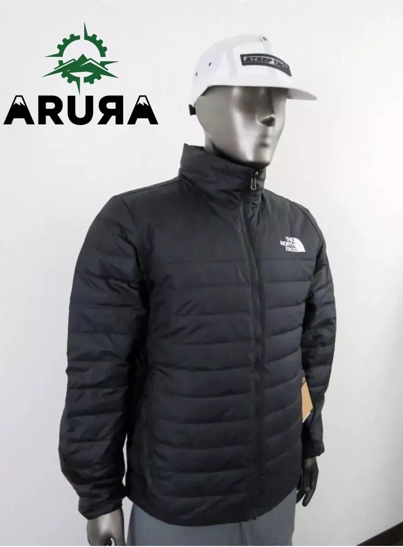 Mens The North Face Minoqua Flare 550-Down Packable Light Puffer Jacket – Black