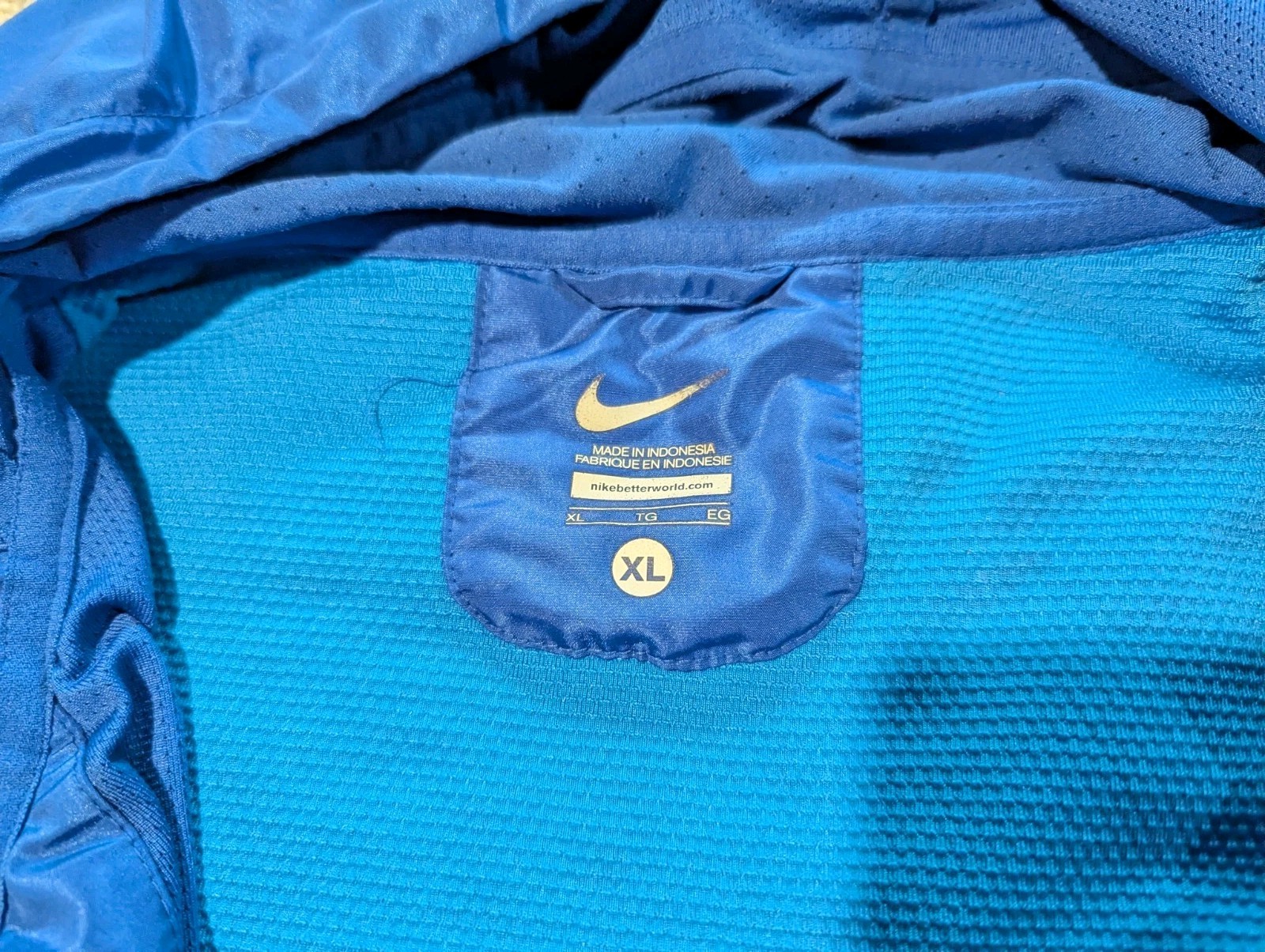 Dominican Republic Jacket Mens Extra Large Basketball Team Warmup Training Nike