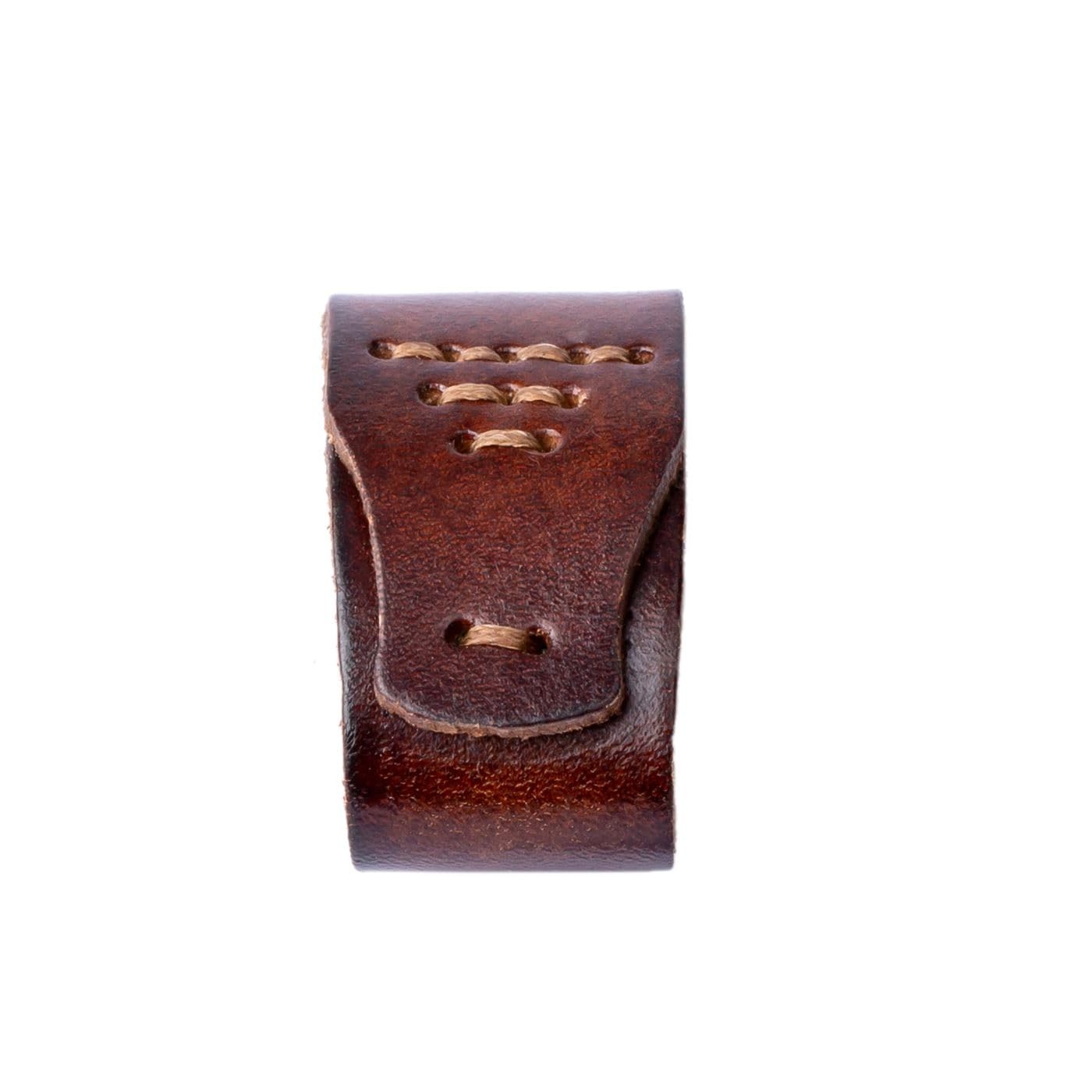 1.5″(38mm-40mm) Belt Loop Keeper Full Grain Leather Replacement Belt Loop Bel…