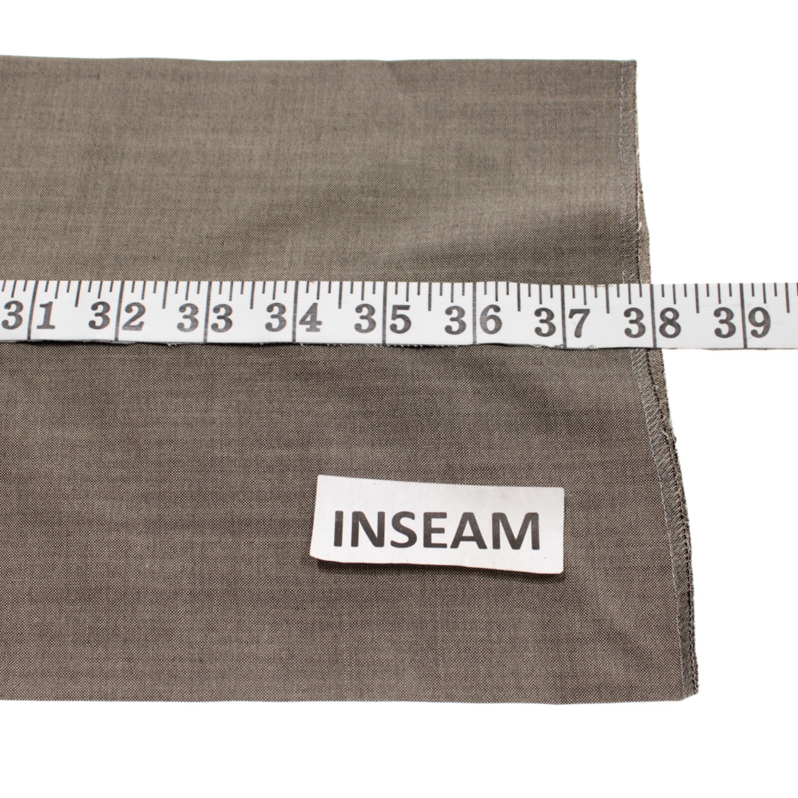Zanella NWT Dress Pants Size 35 US Parker In Grayish Beige Melange 100% Wool