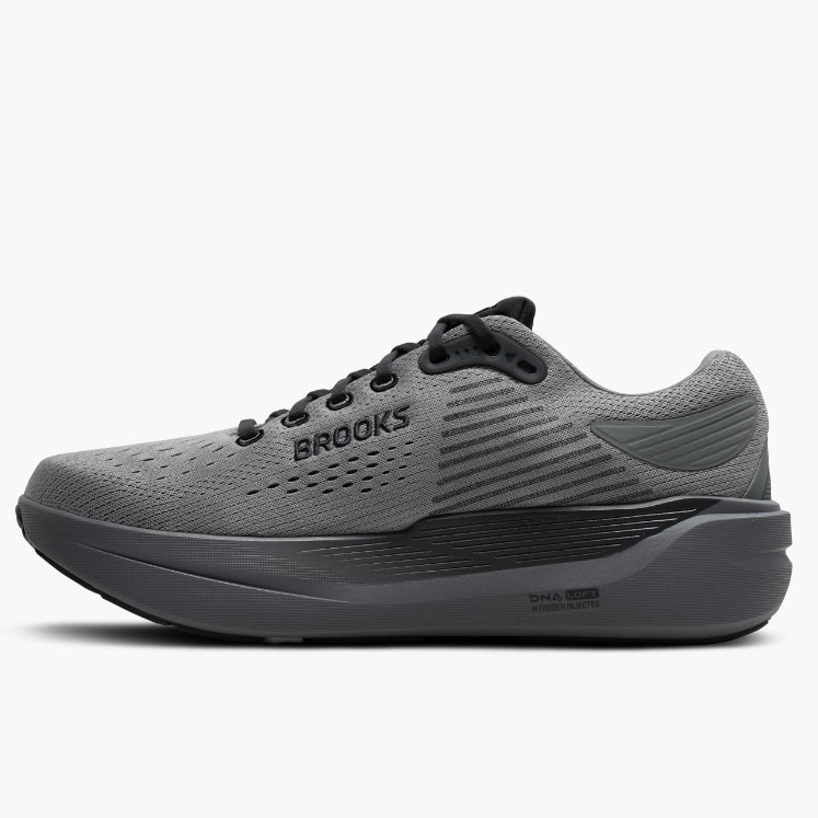 New w/ tags Brooks Ghost Max 3 Men’s Running Shoes Primer Grey Ebony Medium D