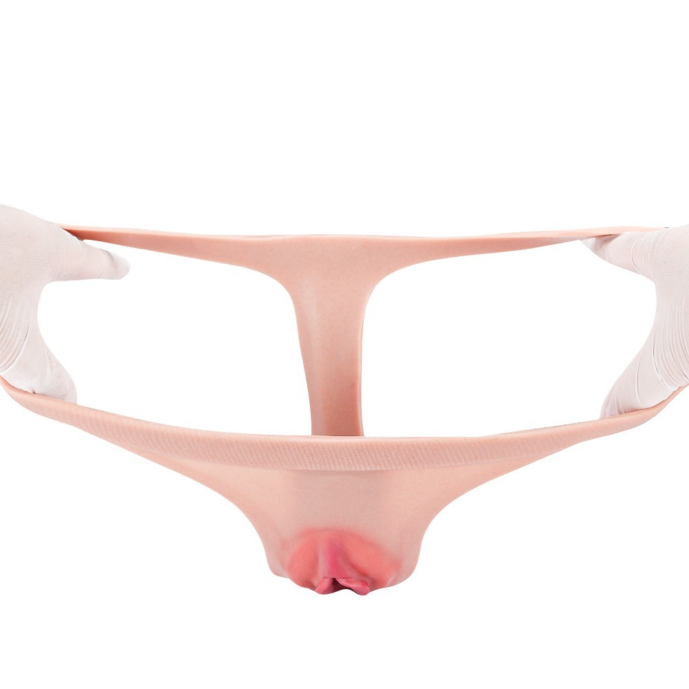 Silicone Panty Fake Vagina Shorts Hip Shaping Pants For Crossdresser Transgenser