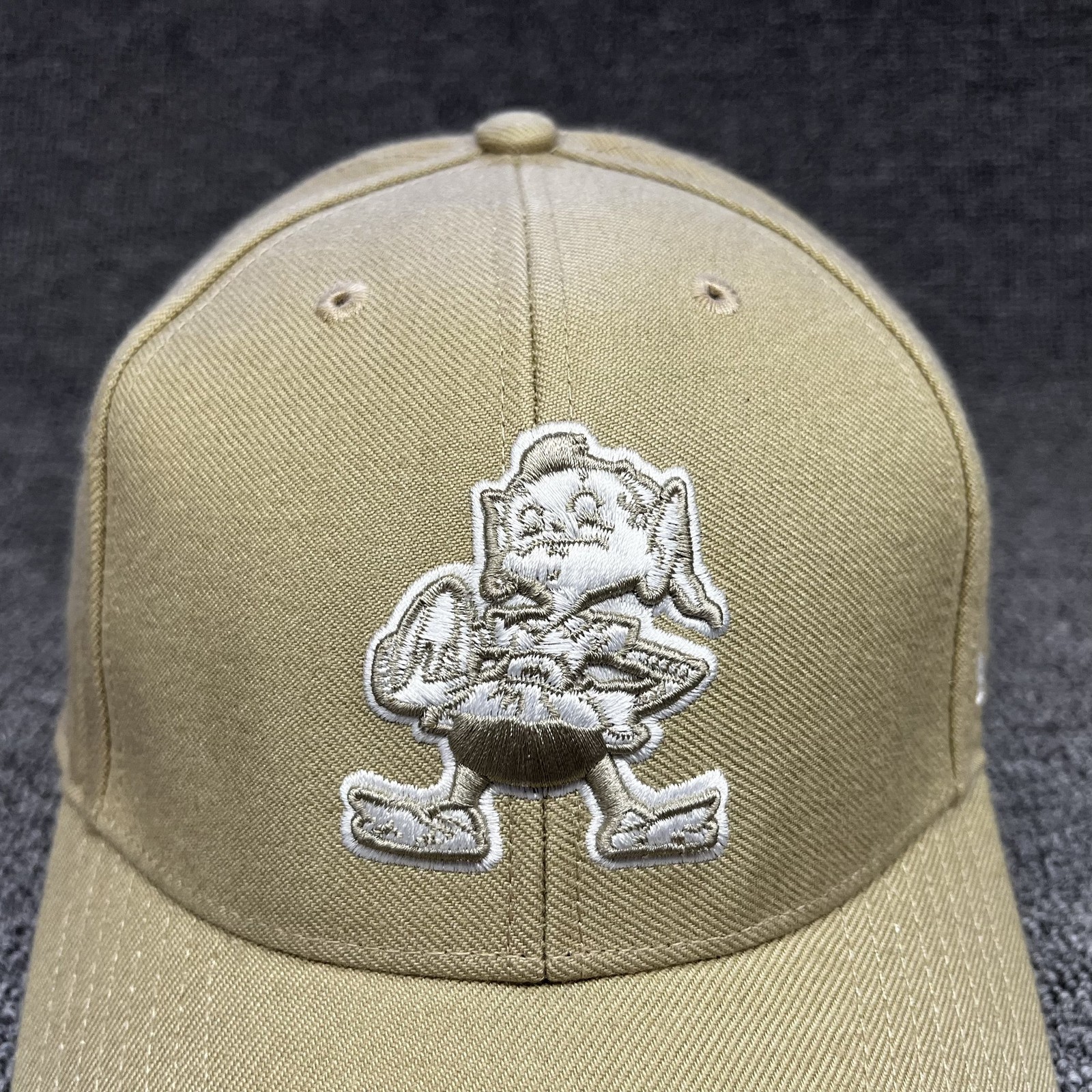 ’47 Brand Cleveland Browns Brownie Elf Strapback Khaki Hat Unknown