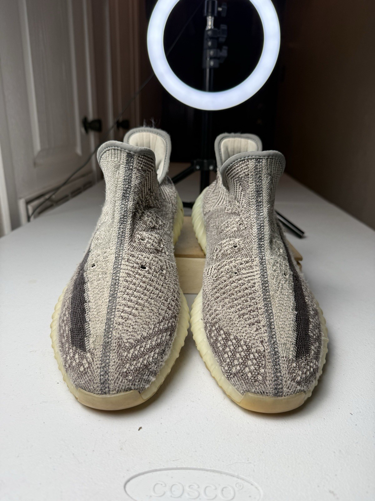 Adidas Yeezy Boost 350 V2 ‘Zyon’ Men’s Sz 12 Sneakers FZ1267 no laces