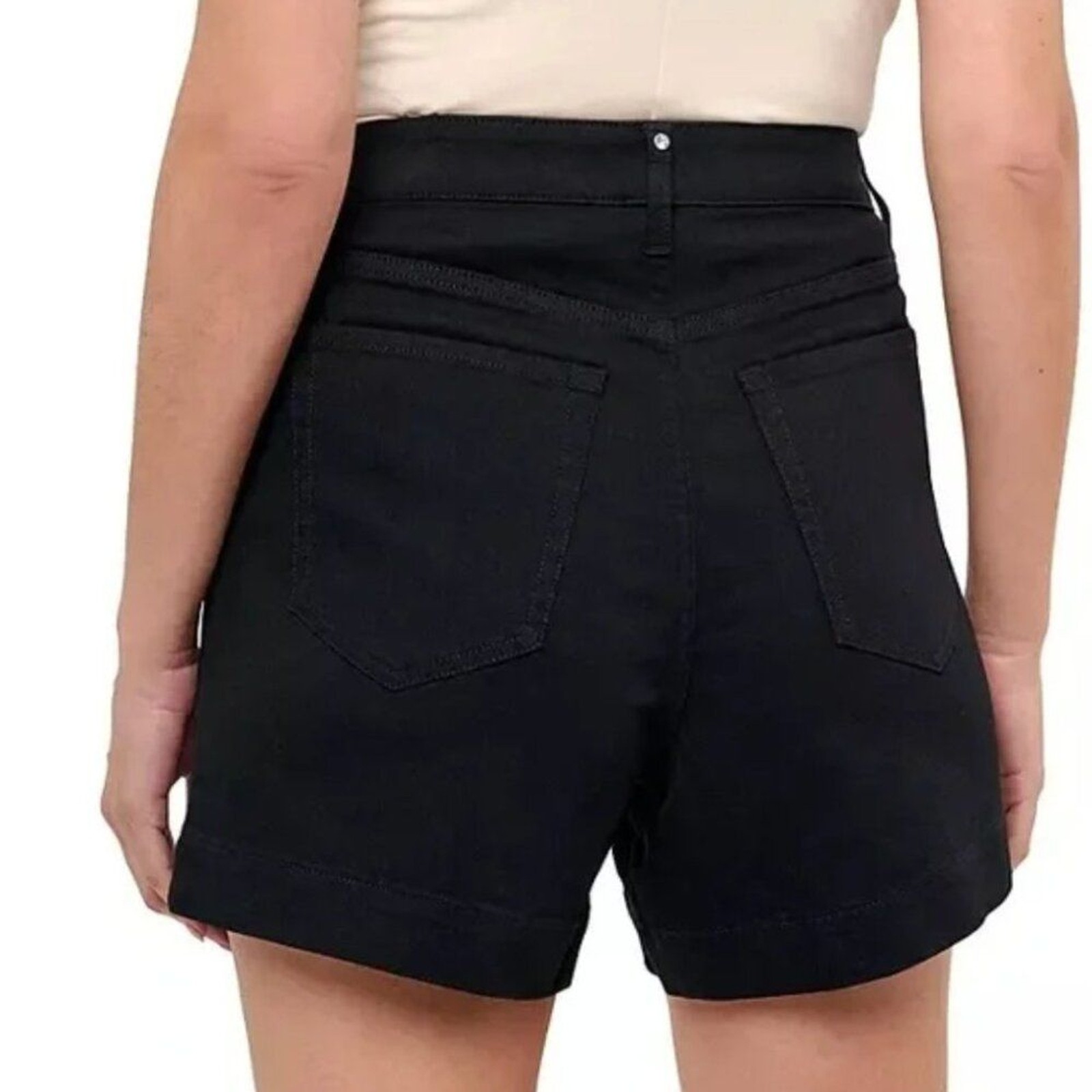 NWT Rebecca Minkoff High Rise Black Shorts Size 8