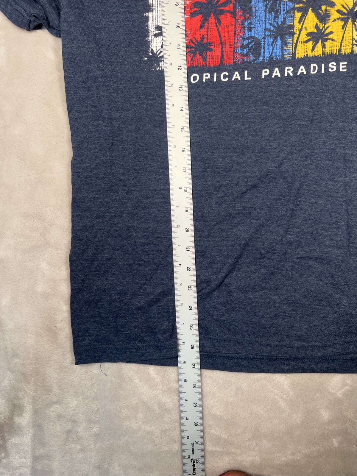 Mens Discover Singapore Blue T-shirt Size Large Cotton – Free Shipping