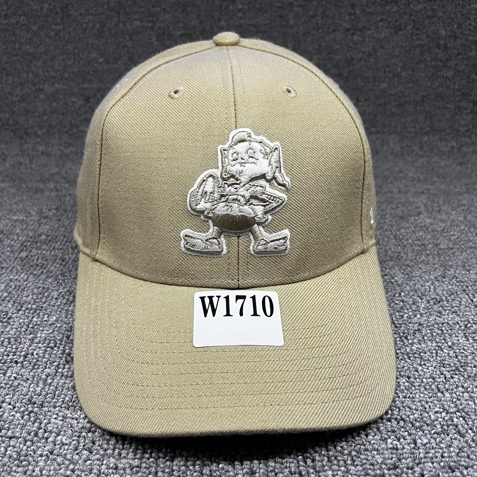 ’47 Brand Cleveland Browns Brownie Elf Strapback Khaki Hat Unknown