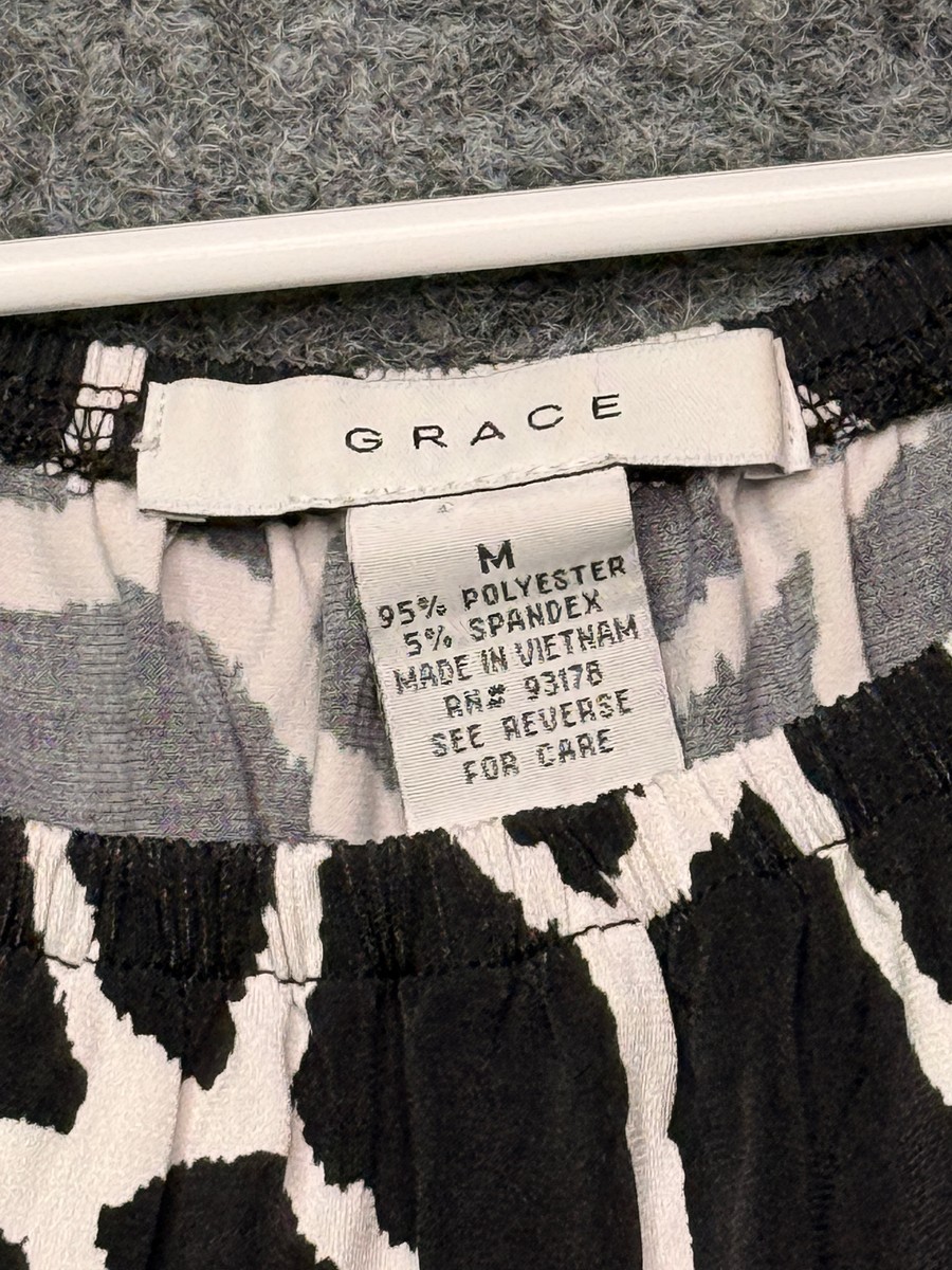Grace Giraffe Print Square Neck Top