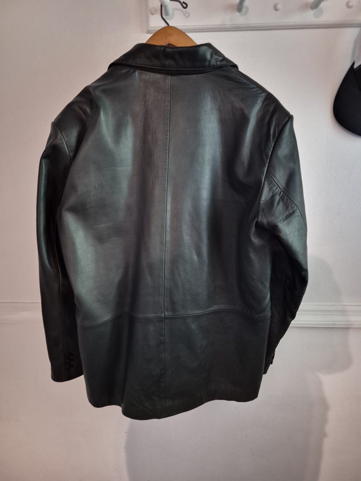 Men’s USA Leather Sport Jacket Blazer