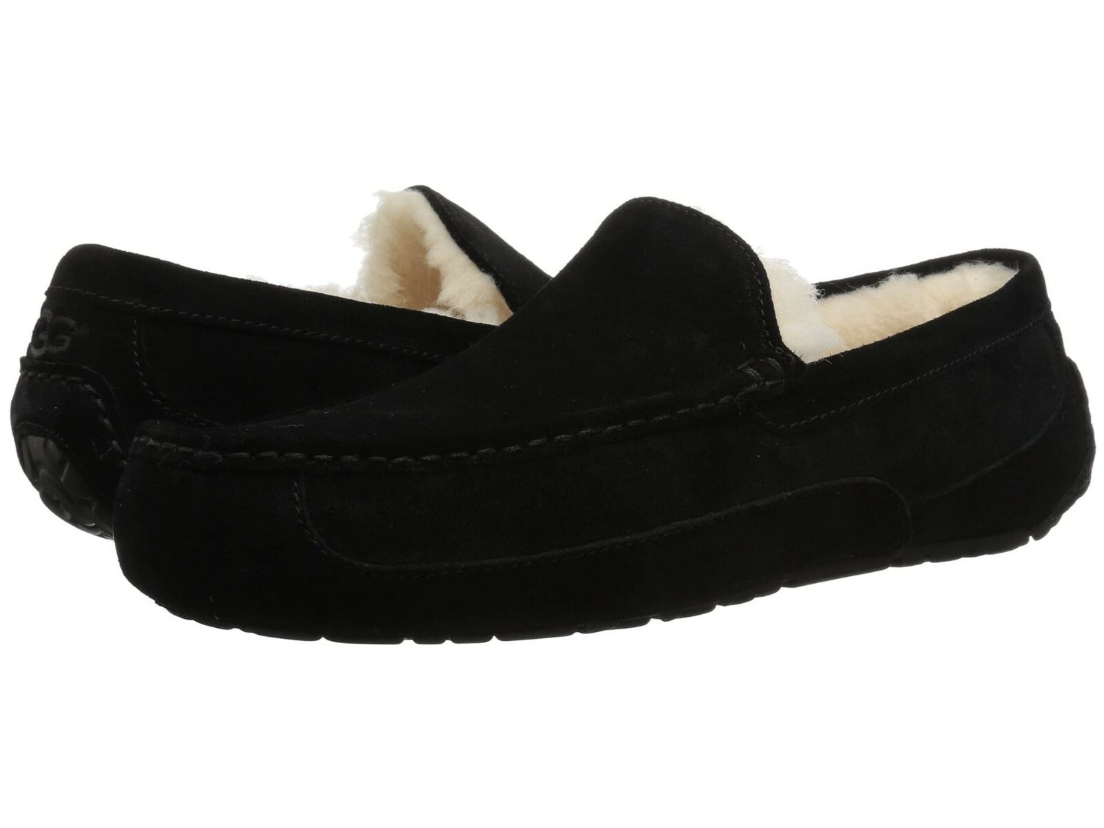 Authentic UGG Mens Ascot Slipper Shoes Black Chestnut Espresso New 8 9 10 11 12