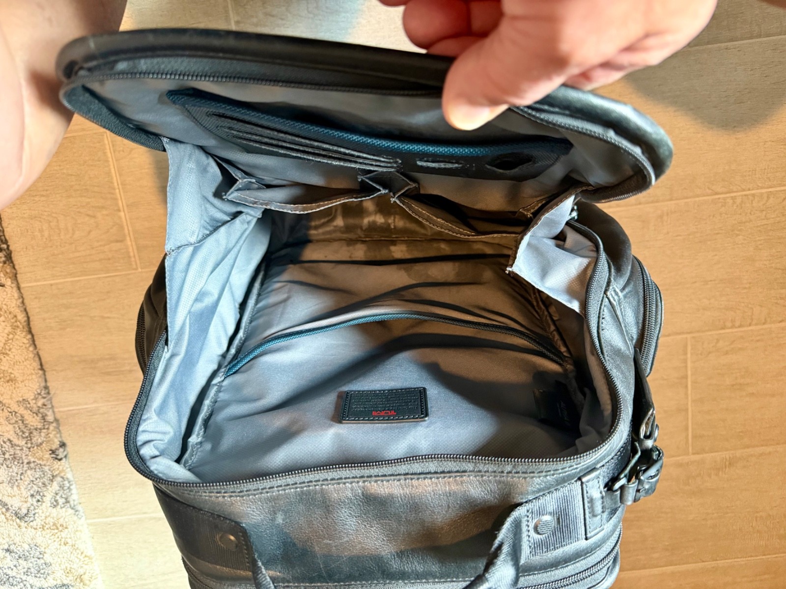 TUMI backpack alpha bravo 2 T pass leather