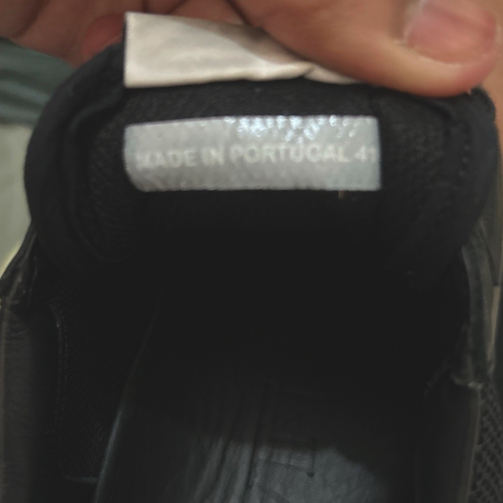 Lanvin black “clay” sneakers SIZE 8 MEN (EU 41)