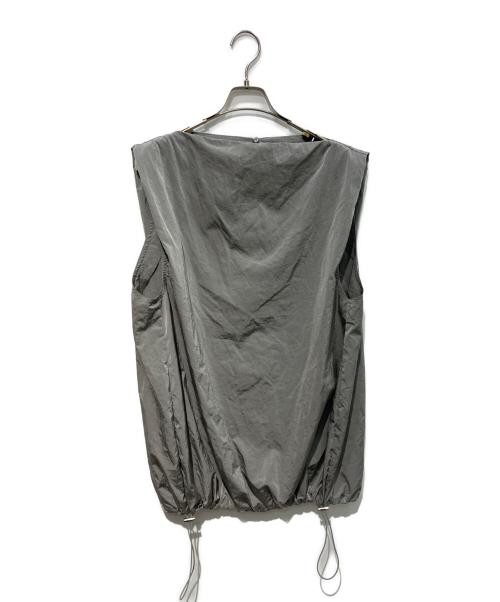 Little Suzies Nylon Shimmer Balloon Top Sleeveless Gray Free Size