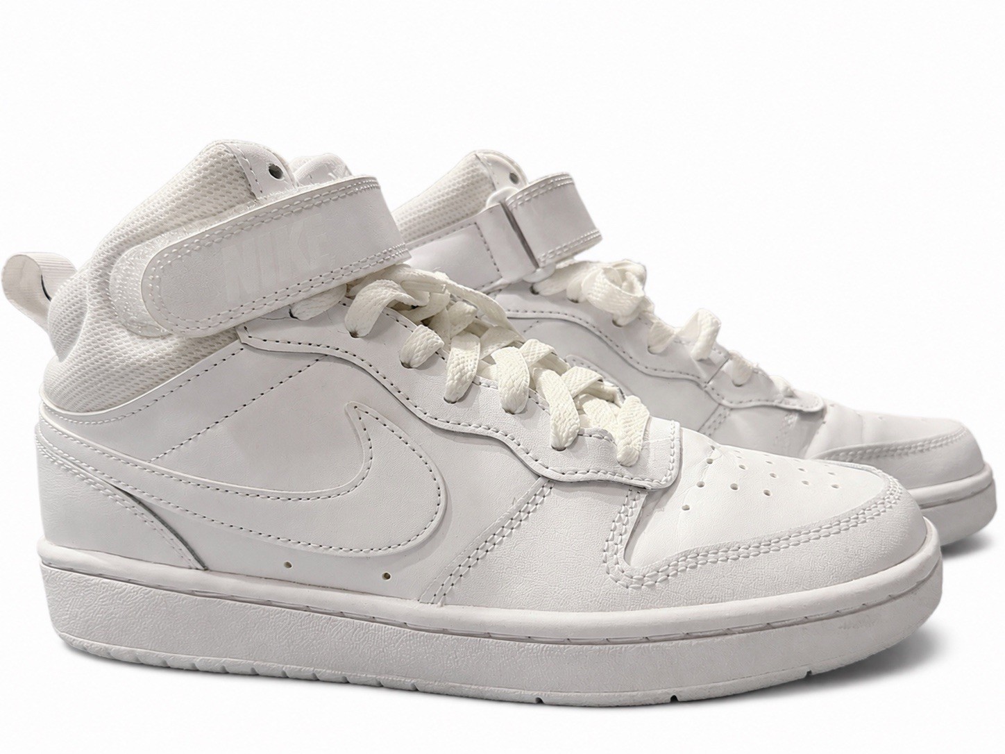 Nike Court Borough 2 Mid Triple White