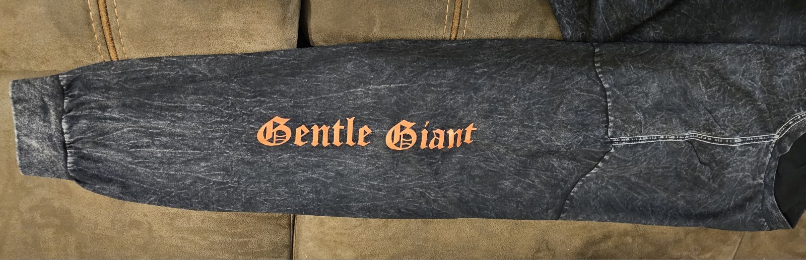Gentle Giant Mineral Wash Official Band Long Sleeve T Shirt Rock Size 3x