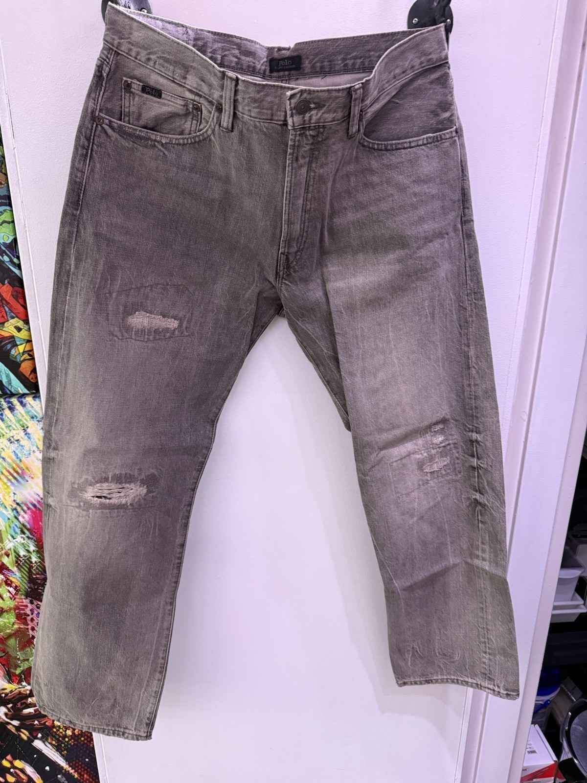 Polo Ralph Lauren The Classic Fit Black Jeans 34×32