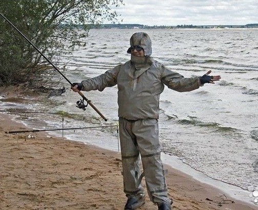 Chernobyl Soviet Russian Army USSR Suit L-1 Chemica NBC Waterproof, Original