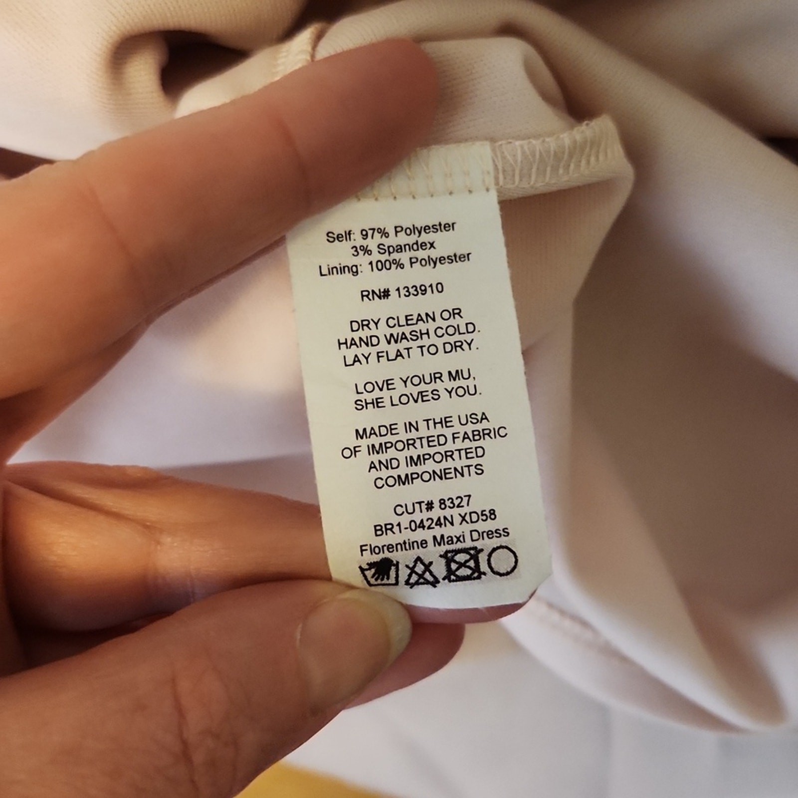 SHOW ME YOUR MUMU NWT One Shoulder Maxi Dress, Size XXS