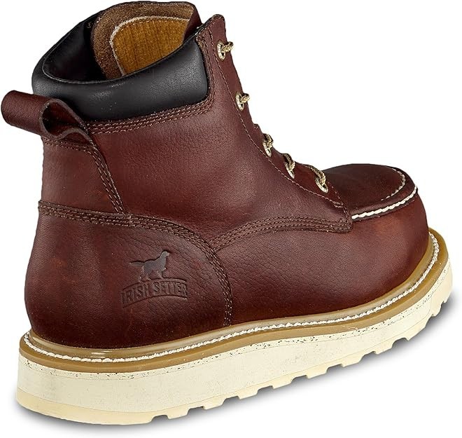 Irish Setter Ashby Men 6 Inch Soft Toe Brown Work Boot – 83605 New size 11 E