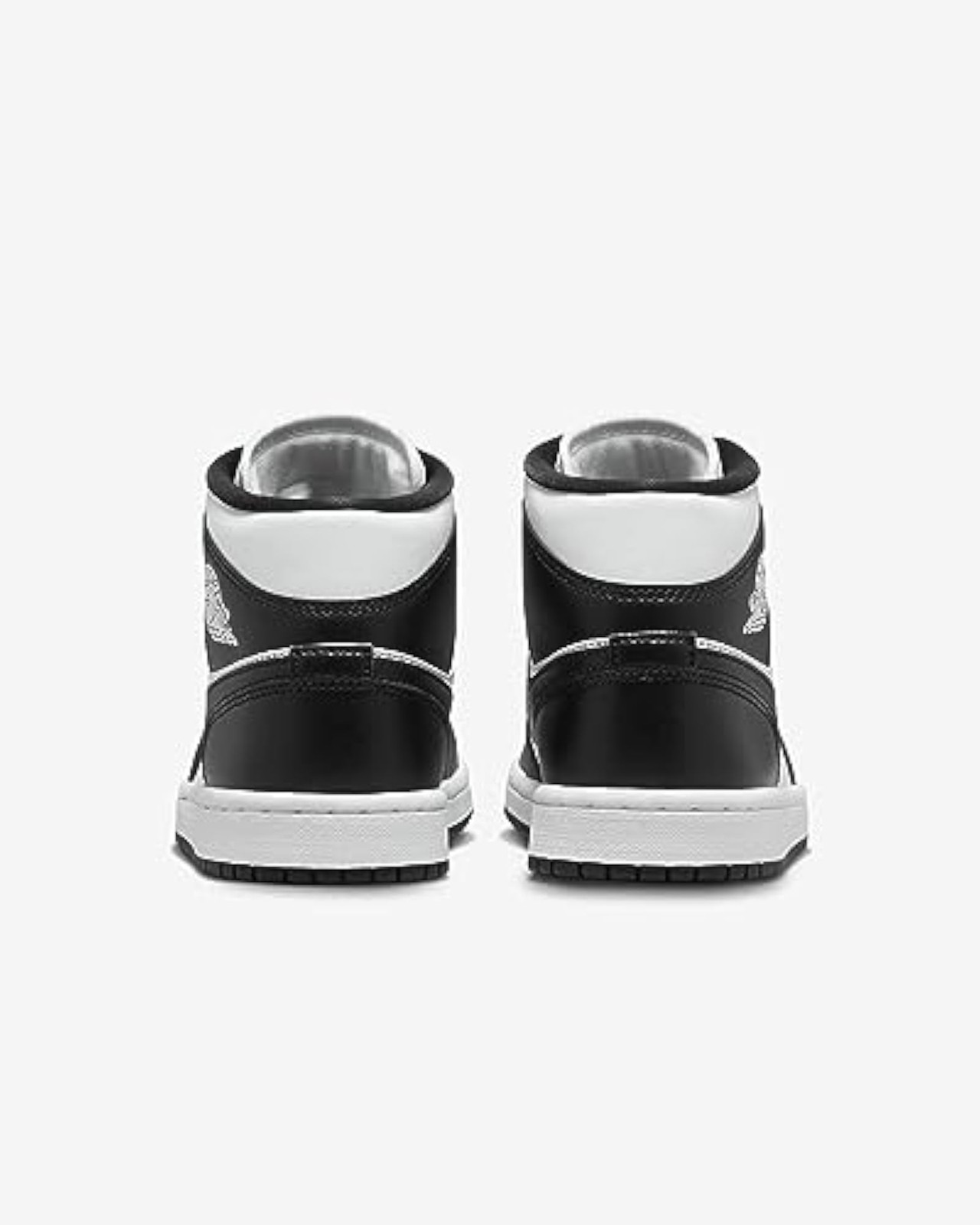 NIKE Jordan 1 Mid Women White/Black-Panda Mid DV0991-101 11.5 – White/Black-pand