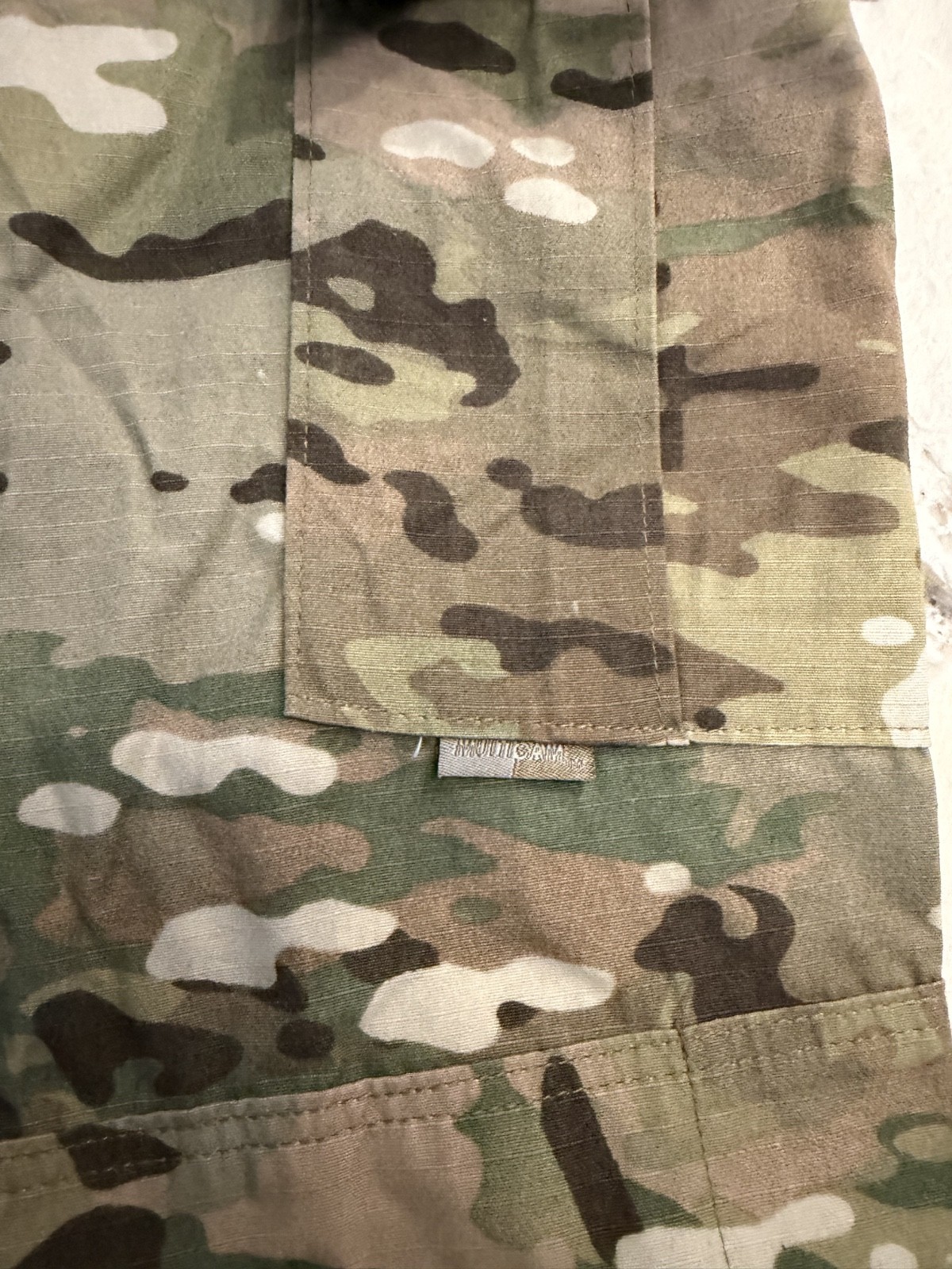 Tru-Spec Multicam Tactical Cargo Pants Mens Large Regular 35-39 Ripstop Army