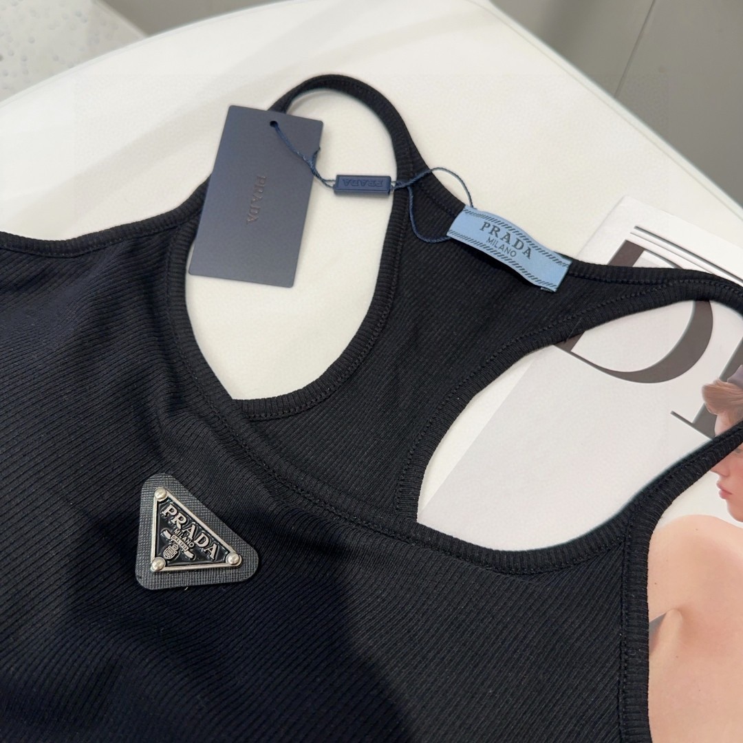 Prada Vest Top — Basic & Minimalist, Classic & Versatile — Women’s One Size