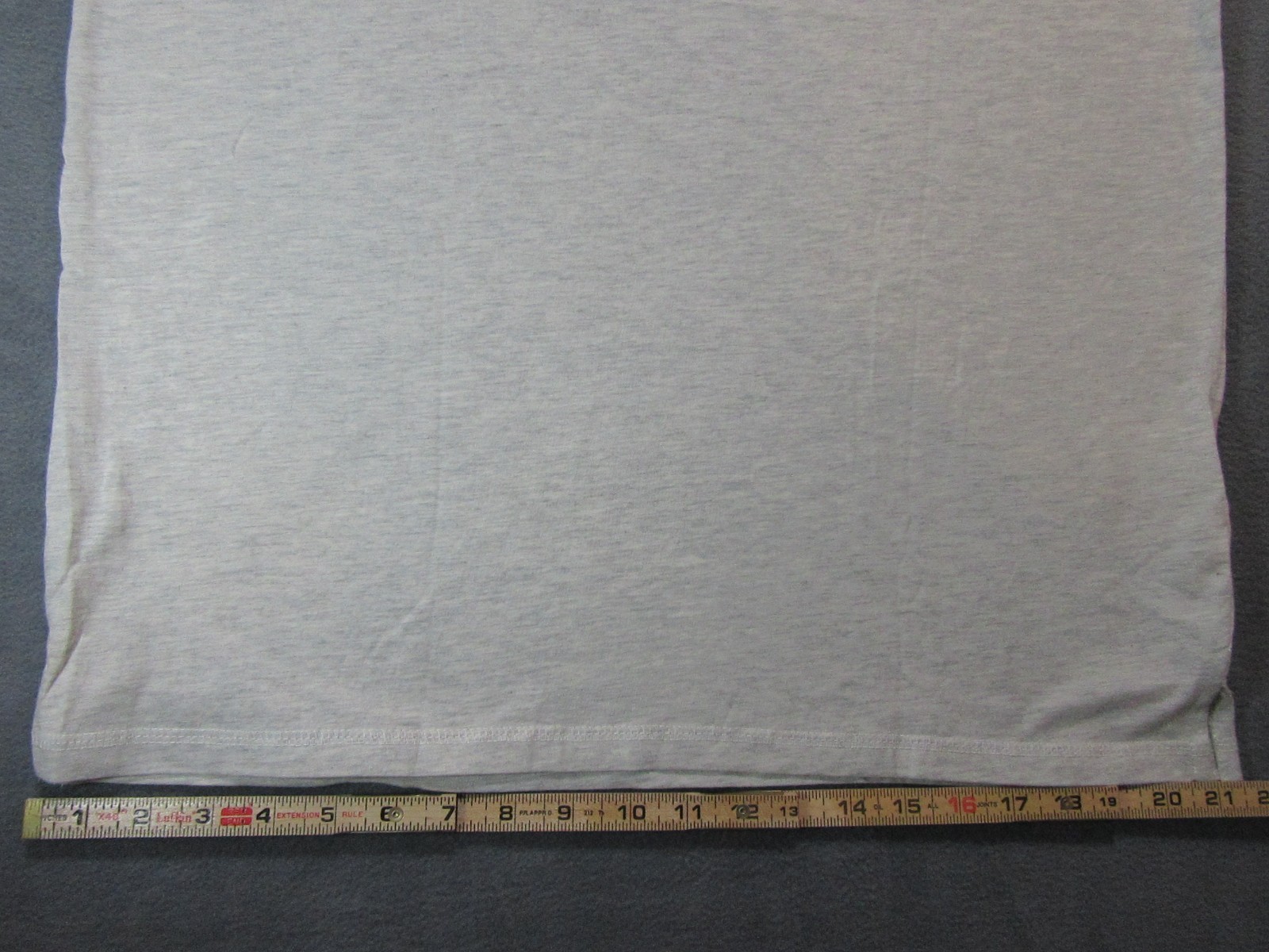 Weatherproof Grey T-Shirt; Size L; V neck; NWT (123)