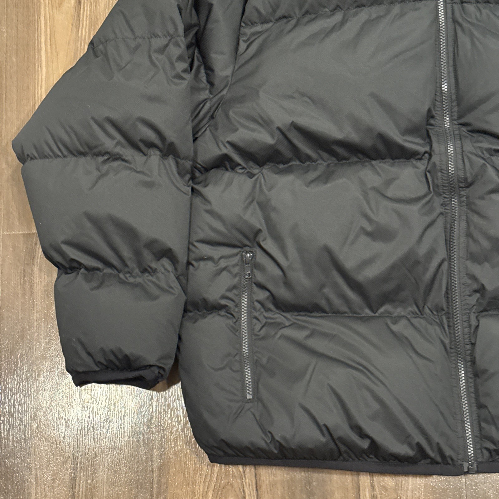 Nike Sportswear Club Puffer Jacket Black White Men’s Size XL FB7368-010 NWT