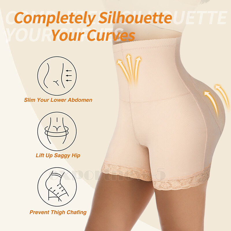 FAKE ASS Butt and Hip Enhancer Booty Padded Underwear Pants Women Body Shaper