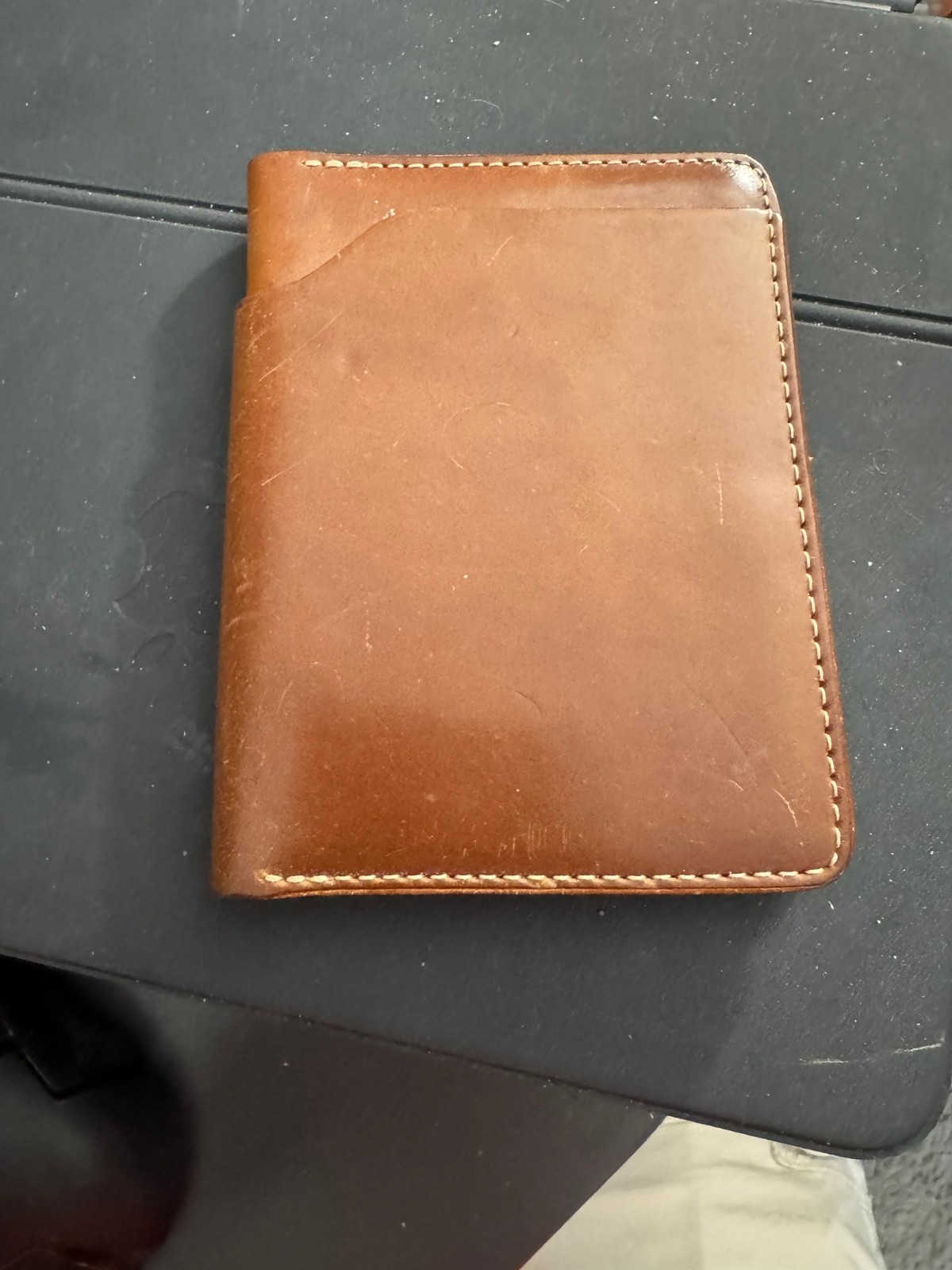 Ashland Leather Fat Herbie Shell Cordovan Wallet