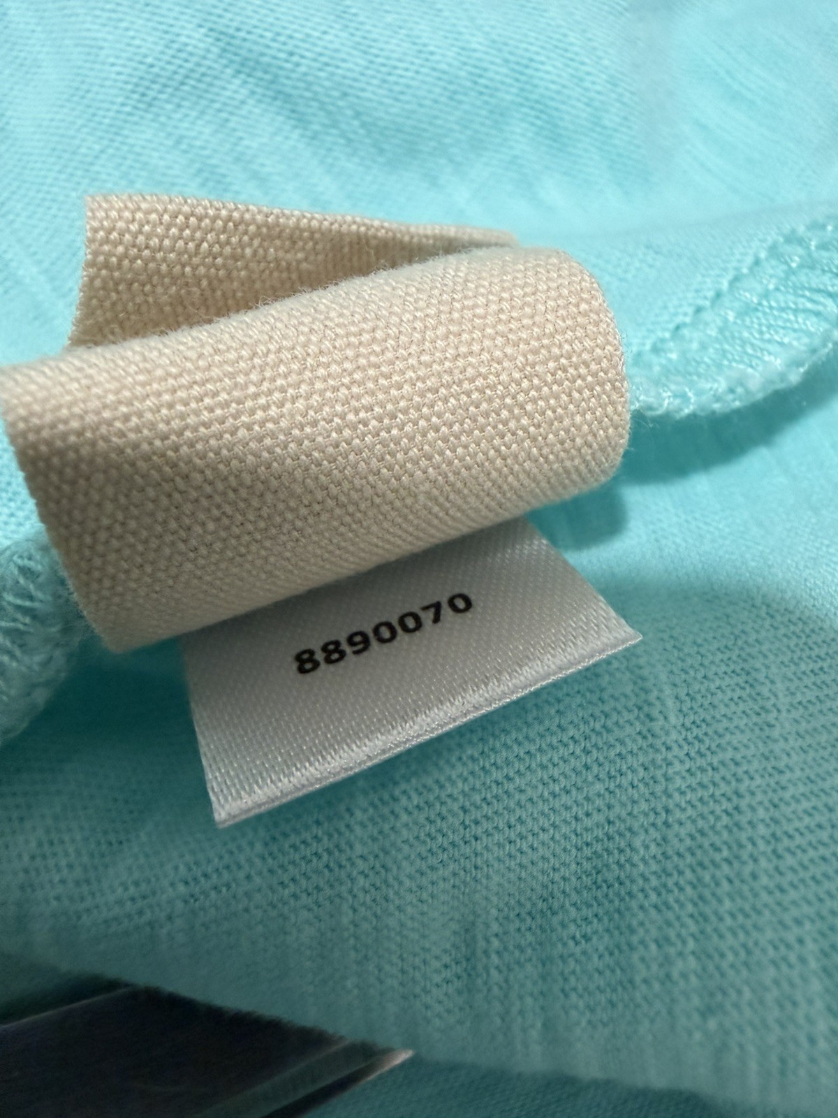 Soft Surroundings Danielle Aqua Blue Knit Asymmetric Button Tank Top Blouse Sz L