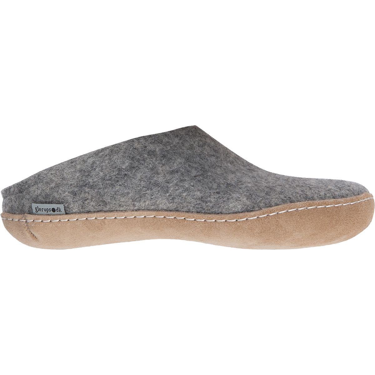 Glerups Wool Open Heel Unisex Grey – EU 42 – Women’s 10.5 / Men’s 9 US Medium