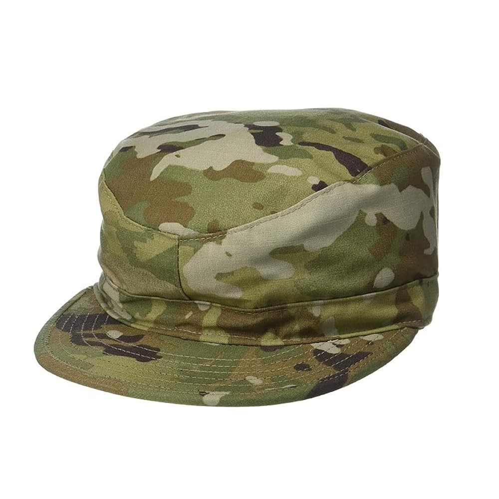 Water-Repellent Mil-Spec Patrol Cap, ACU NYCO Fabric, OCP Camo Hat