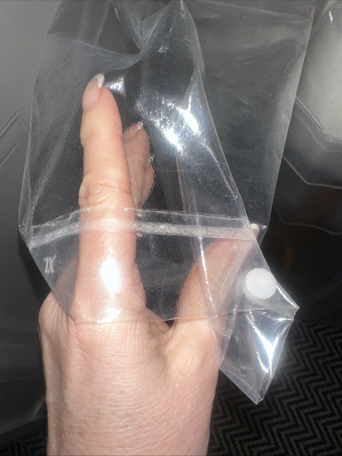 Erotic Waterproof PVC Plastic Vinyl Long Raincoat Mac Fetish SeeThrough 12/14