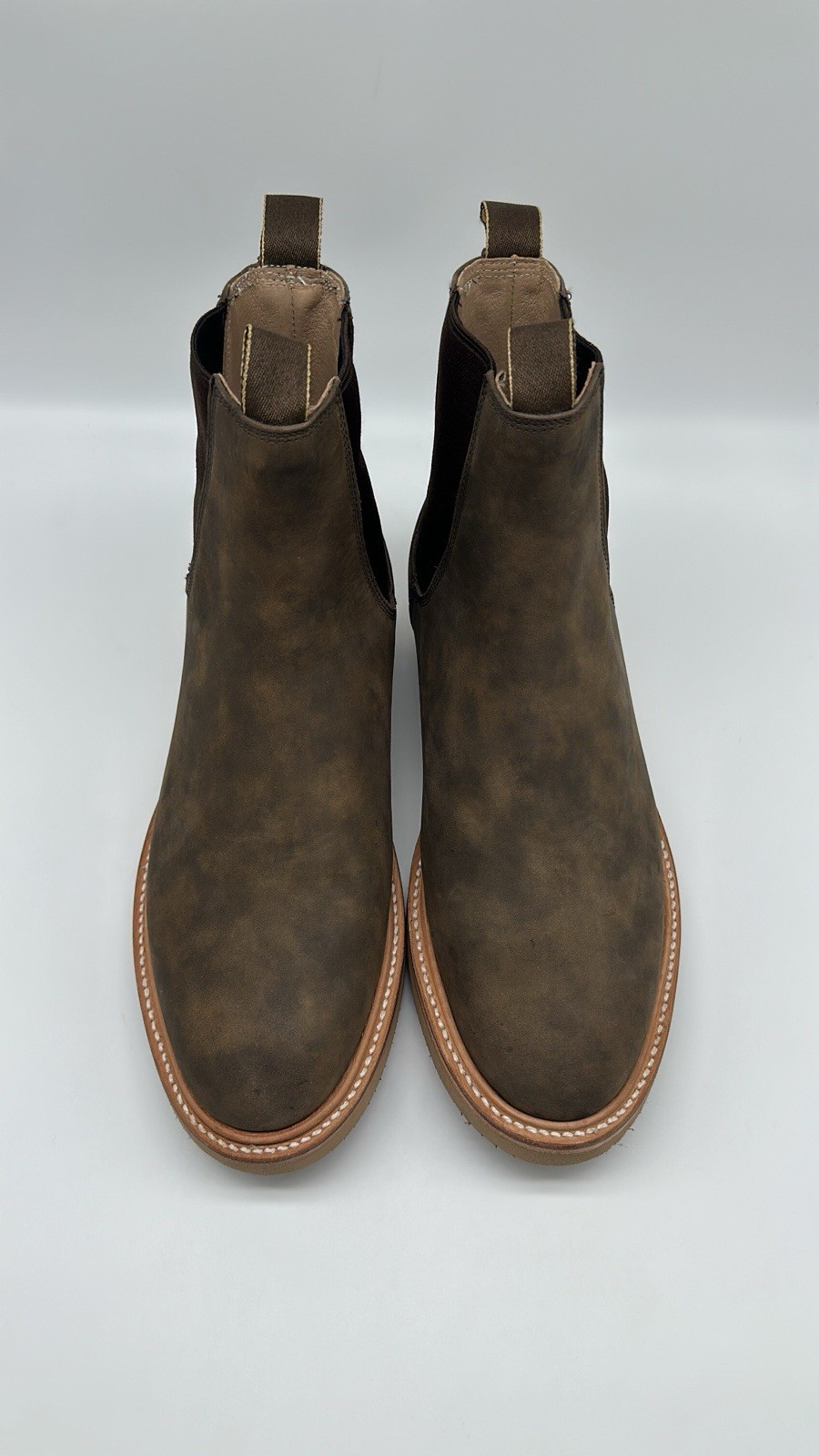 Taylor Stitch Ranch Boot Waterproof Espresso Grizzly Leather Men’s Size 11 D NEW