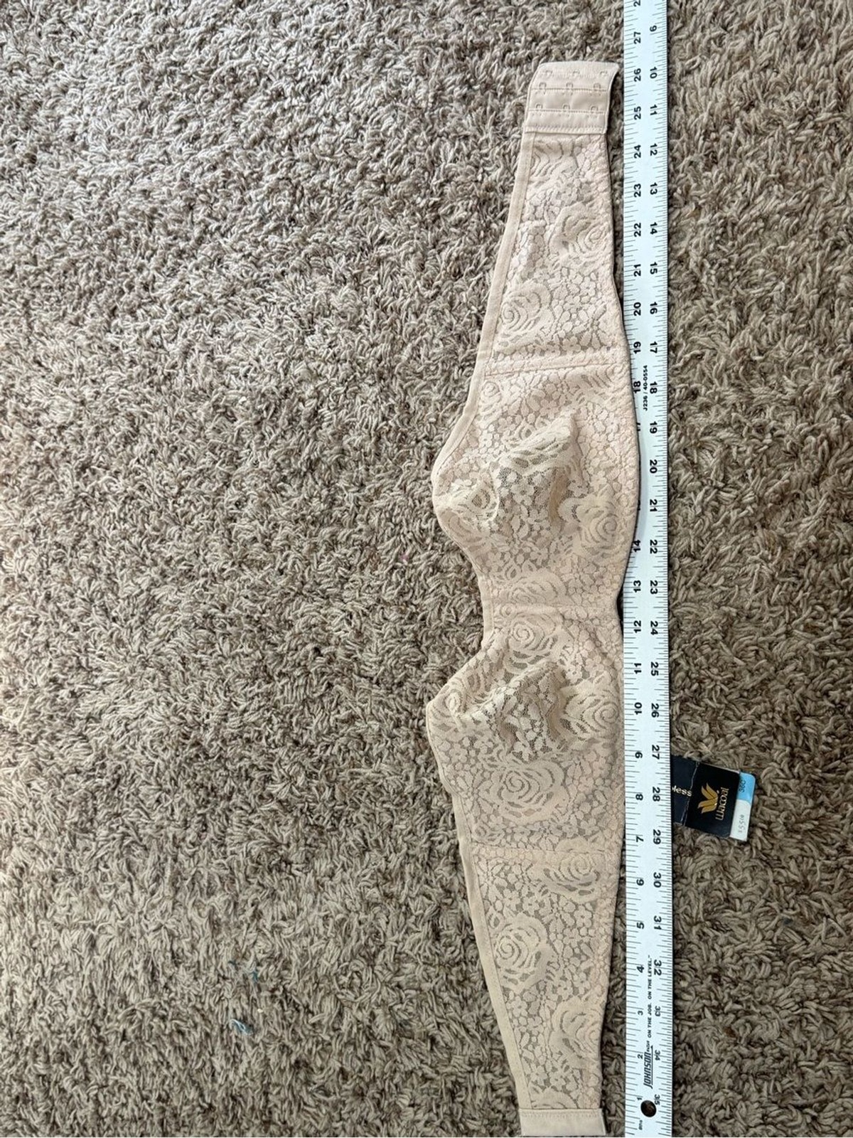(NWT) Wacoal Halo Nude Lace Strapless Underwire Bra – Style 854205 – Size 36C