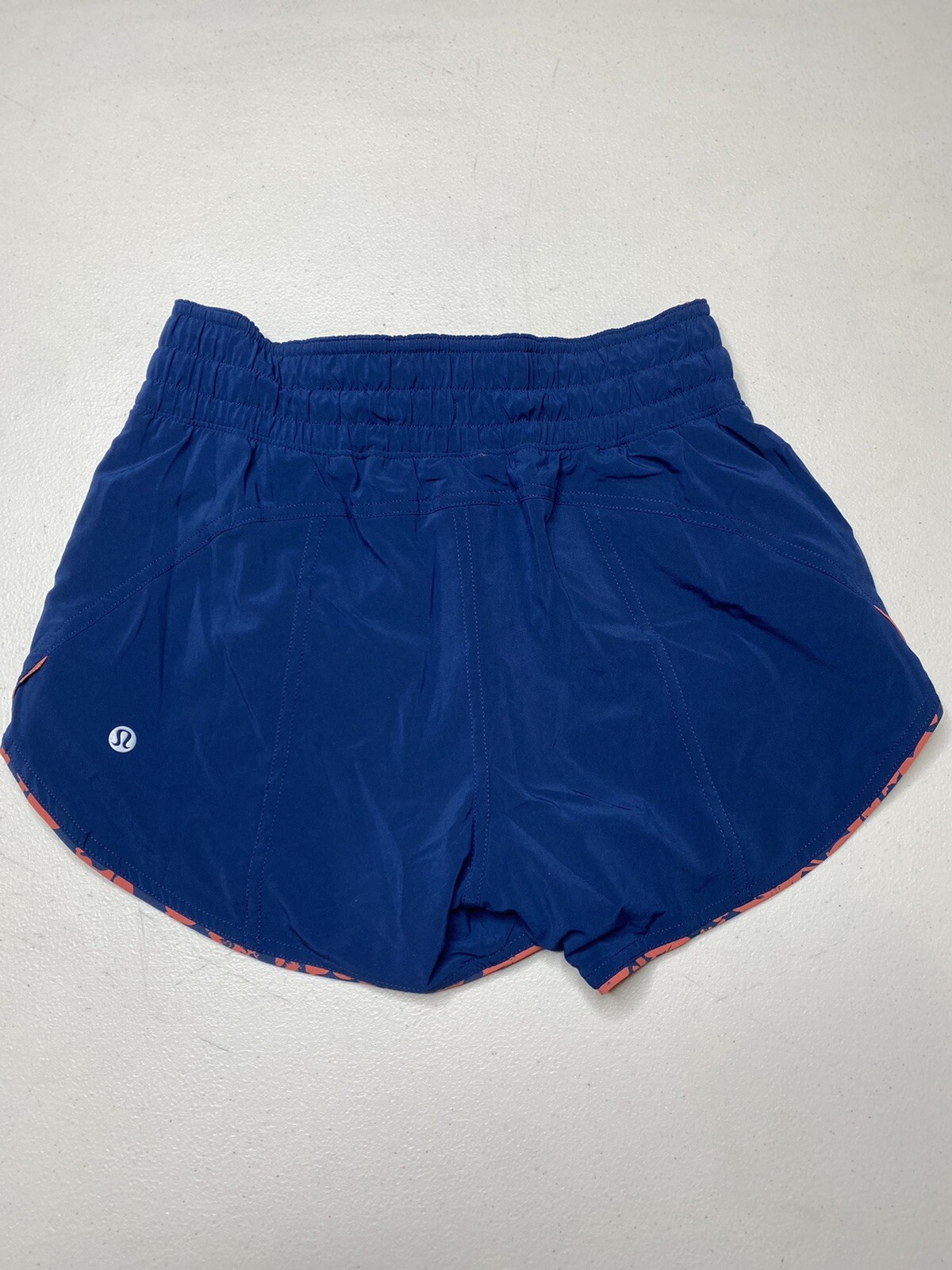 NWOT Lululemon Choose A Side Short Efflorescent Dark Canyon Onyx Blue | SIZE 2