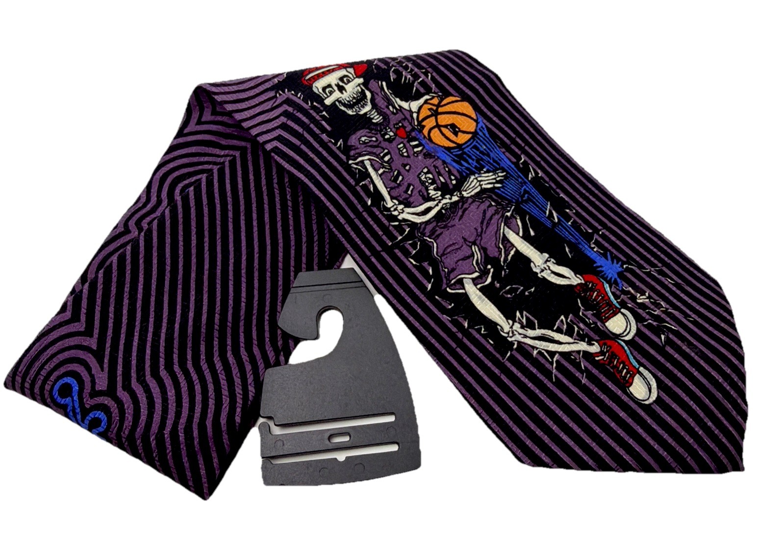 Skullman for MBP Necktie 100% Imported Silk Greg Speirs Waga NYC