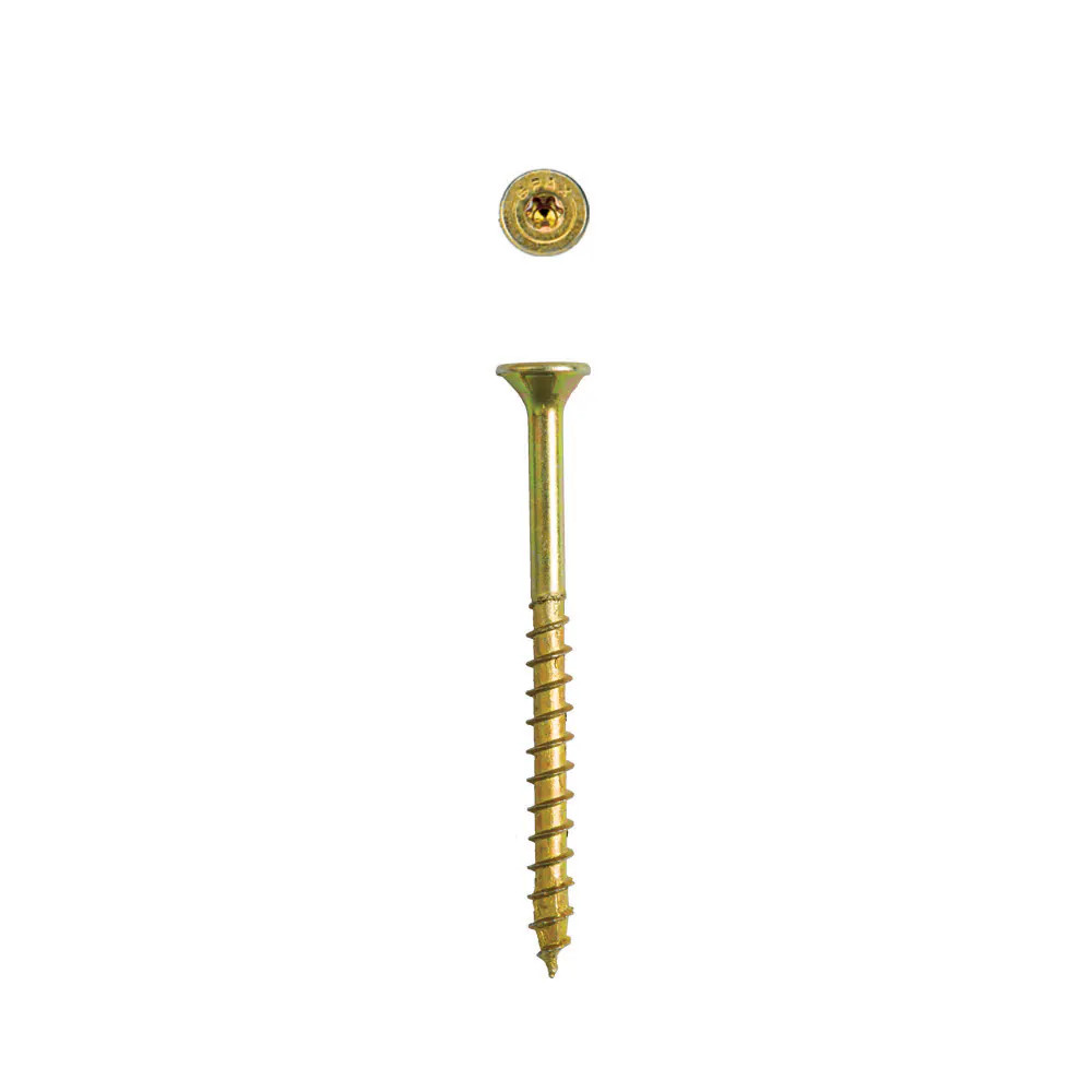 SPAX Construction Framing Countersunk Flush Finish #10 x 2-1/2-in Yellow z|15350