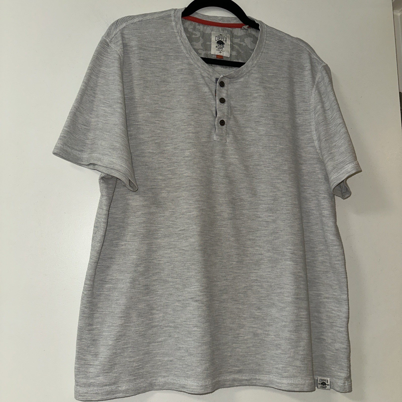 Copper And Oak Men’s Shirt Beige XL