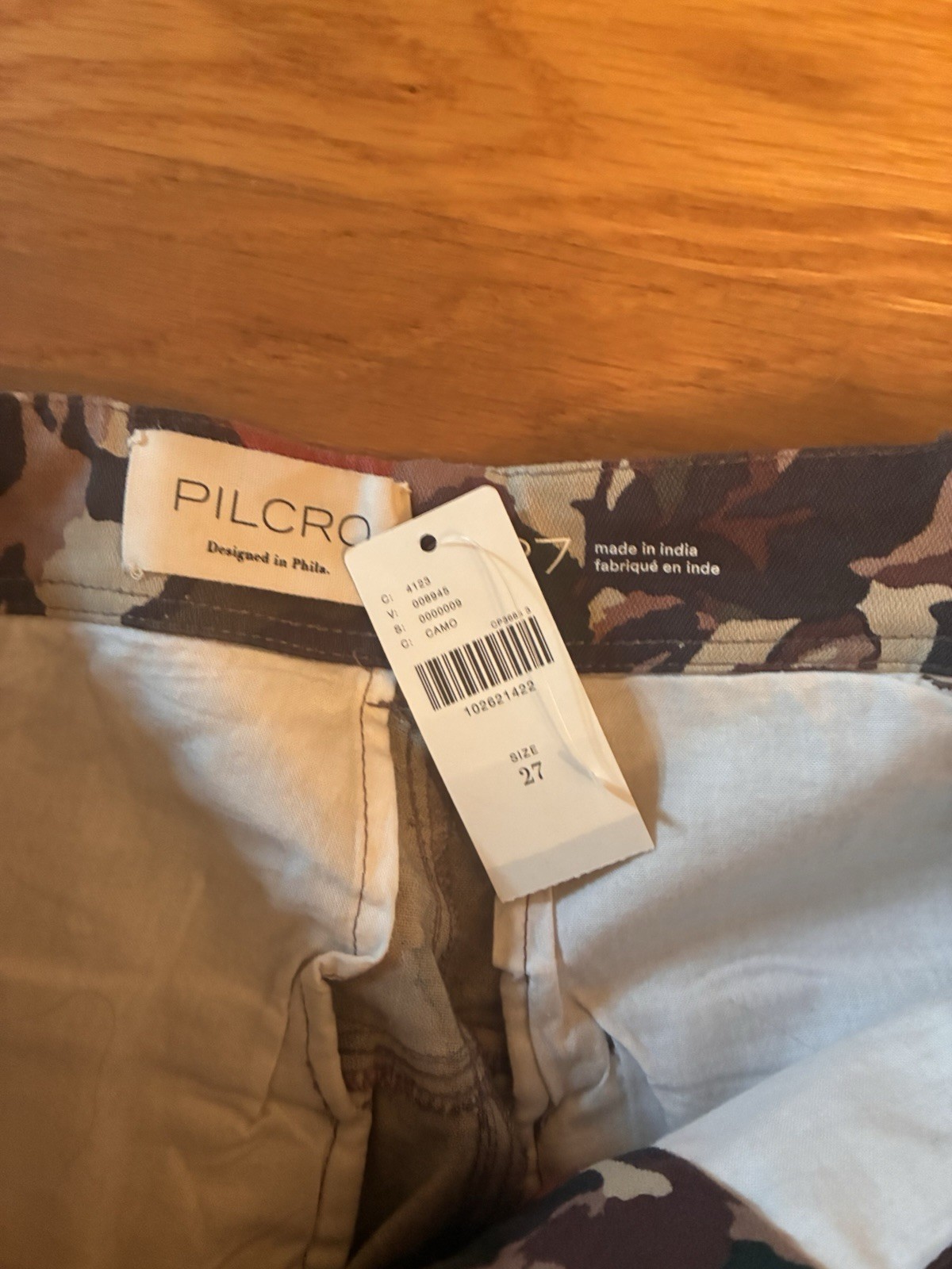 Pilcro Women’s Multicolor Floral Wide Leg Dress Pants, Regular Size 27
